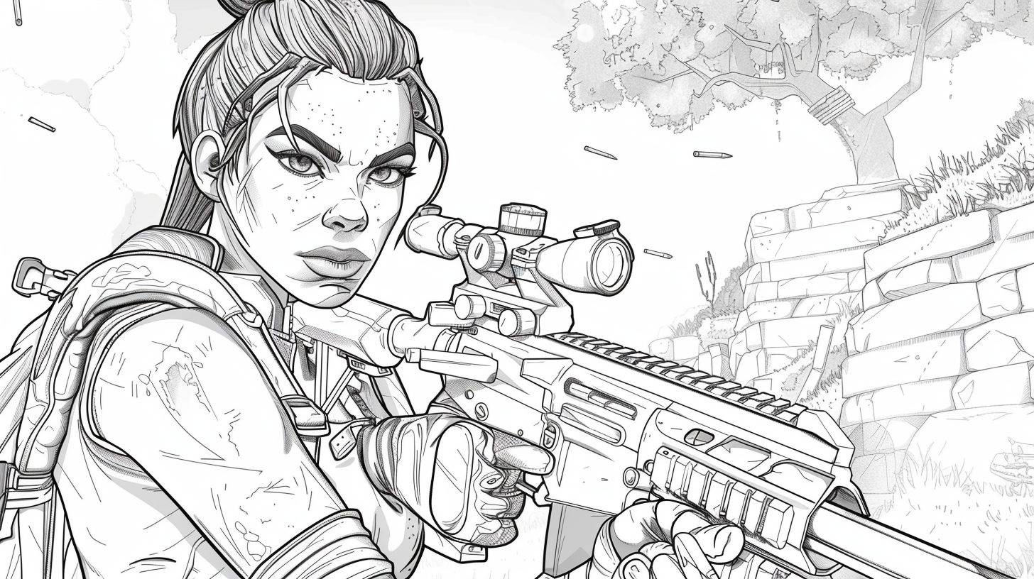 Coloriage Fortnite à imprimer: Skin rare et images sympas