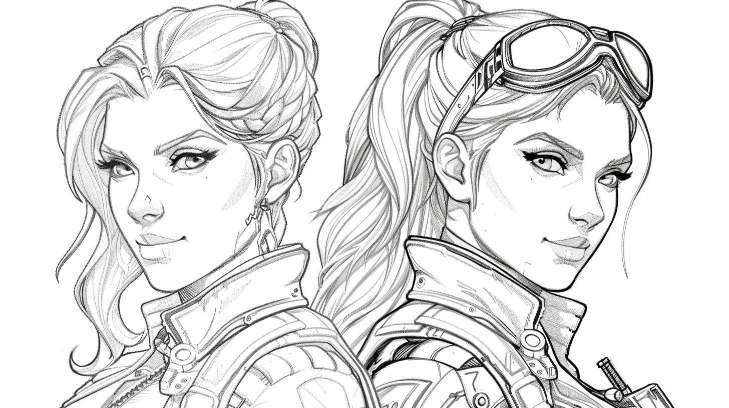 Coloriage Fortnite à imprimer: Skin rare et images sympas