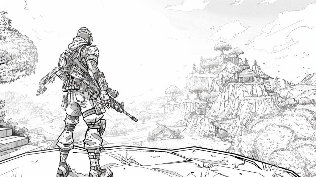 Dessin à imprimer Fortnite: Télécharger nos créations - Geekodrome: Boutique d'accessoires geek Dessin à imprimer Fortnite: Télécharger nos créations