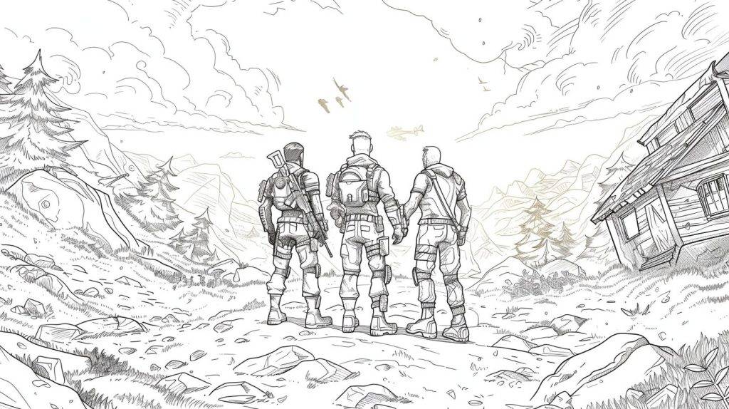 Dessin à imprimer Fortnite: Télécharger nos créations - Geekodrome: Boutique d'accessoires geek Dessin à imprimer Fortnite: Télécharger nos créations