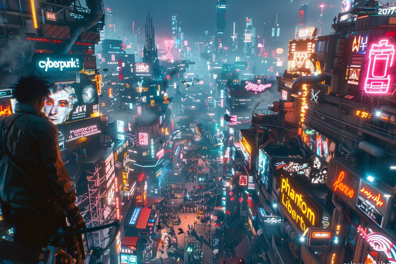 Cyberpunk 2077 : les fuites de la carte Phantom Liberty dévoilées en avant-première