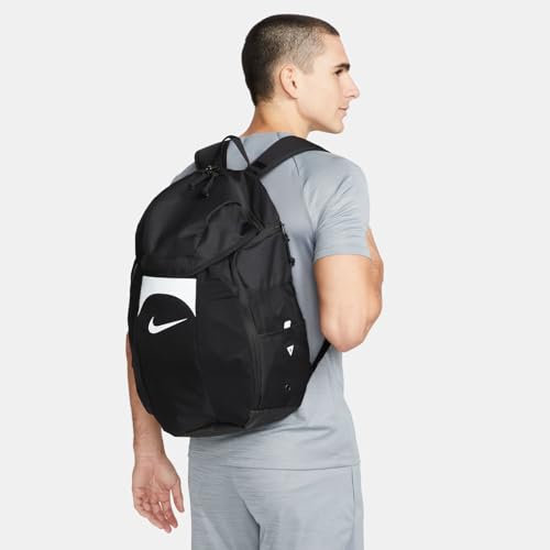 Sacs de sport mixtes Nike Academy Team en noir et blanc - Geekodrome: Boutique d'accessoires geek Sacs de sport mixtes Nike Academy Team en noir et blanc – Image 5