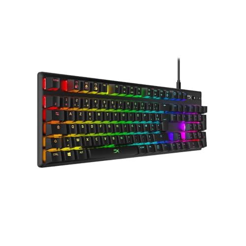 Clavier Gaming HyperX Alloy Origins avec Switches Rouge RGB - Geekodrome: Boutique d'accessoires geek Clavier Gaming HyperX Alloy Origins avec Switches Rouge RGB – Image 2