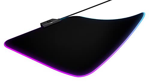 Tapis de souris SteelSeries QcK Prism Cloth avec éclairage RVB - Geekodrome: Boutique d'accessoires geek Tapis de souris SteelSeries QcK Prism Cloth avec éclairage RVB – Image 5