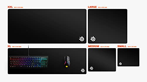 Tapis de souris SteelSeries QcK Prism Cloth avec éclairage RVB - Geekodrome: Boutique d'accessoires geek Tapis de souris SteelSeries QcK Prism Cloth avec éclairage RVB – Image 7
