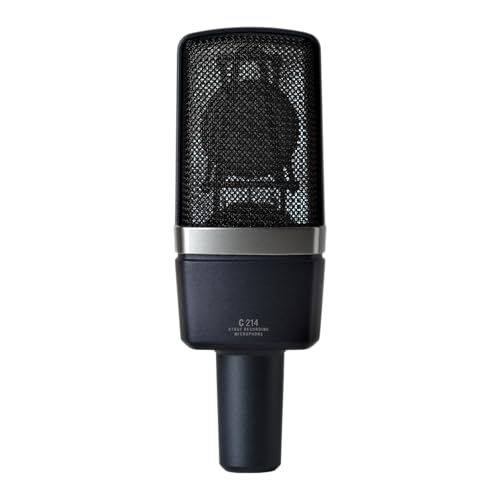 Microphone de Studio AKG C214 Cardioïde Noir - Geekodrome: Boutique d'accessoires geek Microphone de Studio AKG C214 Cardioïde Noir – Image 4