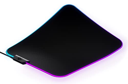 Tapis de souris SteelSeries QcK Prism Cloth avec éclairage RVB - Geekodrome: Boutique d'accessoires geek Tapis de souris SteelSeries QcK Prism Cloth avec éclairage RVB – Image 3