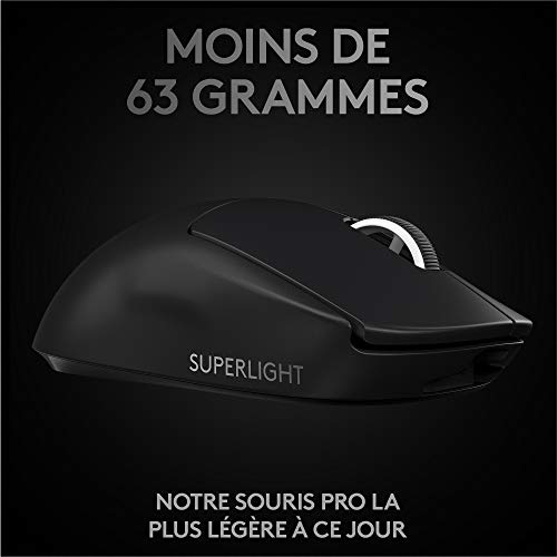 Logitech G PRO X SUPERLIGHT : Souris Gaming Ultra-Légère - Geekodrome: Boutique d'accessoires geek Logitech G PRO X SUPERLIGHT : Souris Gaming Ultra-Légère – Image 2