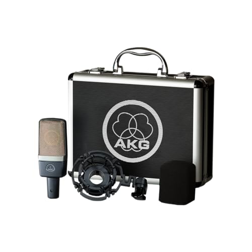 Microphone de Studio AKG C214 Cardioïde Noir - Geekodrome: Boutique d'accessoires geek Microphone de Studio AKG C214 Cardioïde Noir – Image 5