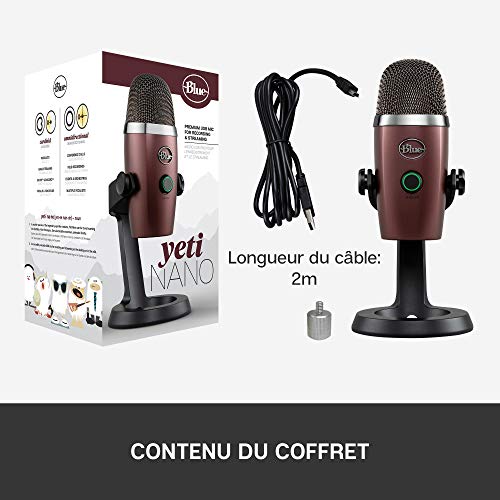 Microphone USB Yeti Nano : Enregistrement Pro sur PC et Mac - Geekodrome: Boutique d'accessoires geek Microphone USB Yeti Nano : Enregistrement Pro sur PC et Mac – Image 10