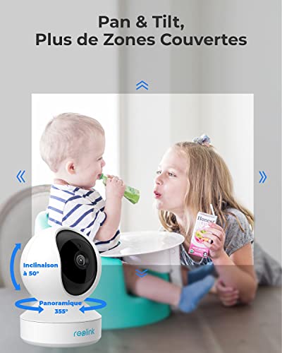 Caméra de Surveillance Reolink 4MP avec Pan Tilt et Audio - Geekodrome: Boutique d'accessoires geek Caméra de Surveillance Reolink 4MP avec Pan Tilt et Audio – Image 5