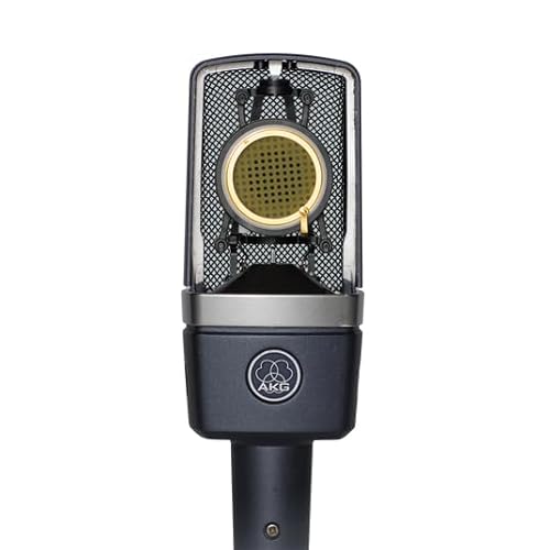 Microphone de Studio AKG C214 Cardioïde Noir - Geekodrome: Boutique d'accessoires geek Microphone de Studio AKG C214 Cardioïde Noir – Image 2