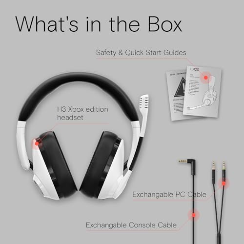 Casque Gaming EPOS H3 Xbox : Compatibilité PC, PS5, Switch - Geekodrome: Boutique d'accessoires geek Casque Gaming EPOS H3 Xbox : Compatibilité PC, PS5, Switch – Image 6
