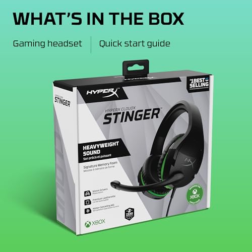 Casque-micro de jeu HyperX CloudX Stinger Core - Geekodrome: Boutique d'accessoires geek Casque-micro de jeu HyperX CloudX Stinger Core – Image 10