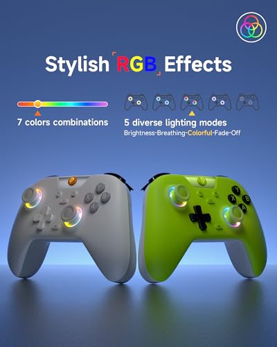 Manette Sans Fil EasySMX X05 PC avec RGB et Vibration - Geekodrome: Boutique d'accessoires geek Manette Sans Fil EasySMX X05 PC avec RGB et Vibration – Image 2