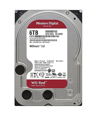 Disque Dur Interne WD Red 6 To pour Système NAS jusqu'à 8 Baies - Geekodrome: Boutique d'accessoires geek Disque Dur Interne WD Red 6 To pour Système NAS jusqu'à 8 Baies – Image 2