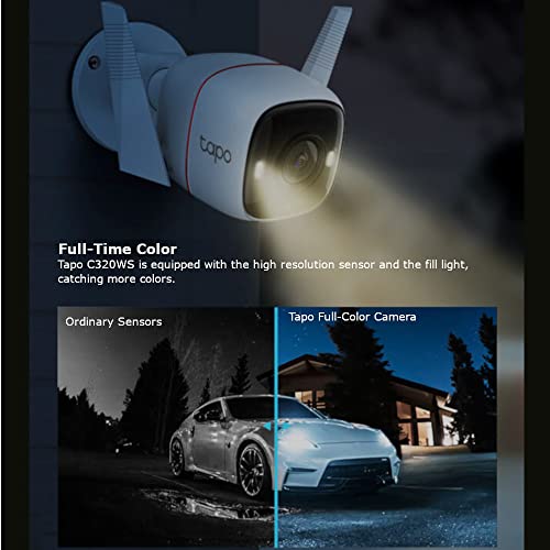 Caméra de surveillance extérieure Tapo C320WS 4 MP étanche - Geekodrome: Boutique d'accessoires geek Caméra de surveillance extérieure Tapo C320WS 4 MP étanche – Image 6