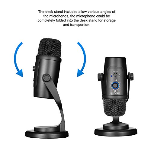 Microphone USB BOYA BY-PM500 : Idéal pour Ordinateur et Jeux - Geekodrome: Boutique d'accessoires geek Microphone USB BOYA BY-PM500 : Idéal pour Ordinateur et Jeux – Image 6