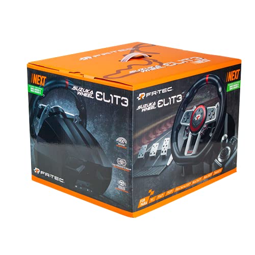 FRTEC - Volant SUZUKA ELITE NEXT avec Pédales et Manette - Geekodrome: Boutique d'accessoires geek FRTEC - Volant SUZUKA ELITE NEXT avec Pédales et Manette – Image 7