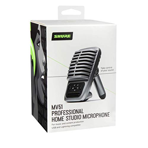 Microphone Shure MV51 : Condenseur Numérique avec 5 Modes DSP - Geekodrome: Boutique d'accessoires geek Microphone Shure MV51 : Condenseur Numérique avec 5 Modes DSP – Image 4