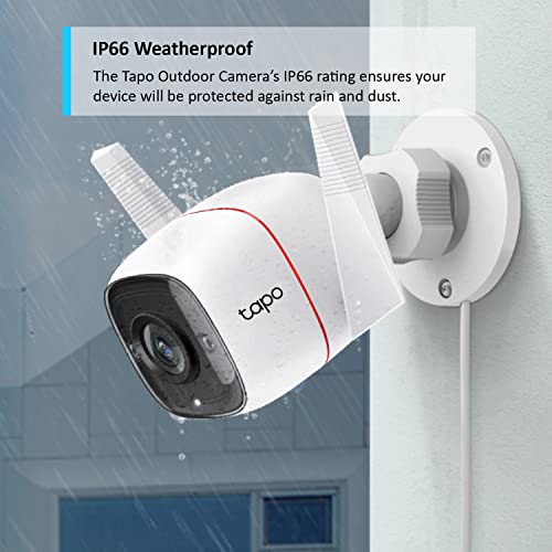 Caméra de surveillance extérieure Tapo C320WS 4 MP étanche - Geekodrome: Boutique d'accessoires geek Caméra de surveillance extérieure Tapo C320WS 4 MP étanche – Image 8