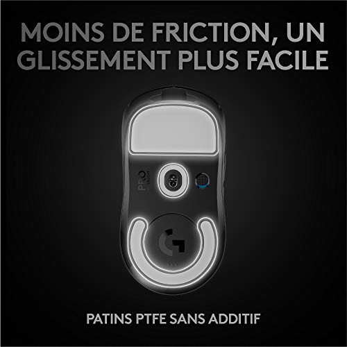 Logitech G PRO X SUPERLIGHT : Souris Gaming Ultra-Légère - Geekodrome: Boutique d'accessoires geek Logitech G PRO X SUPERLIGHT : Souris Gaming Ultra-Légère – Image 5