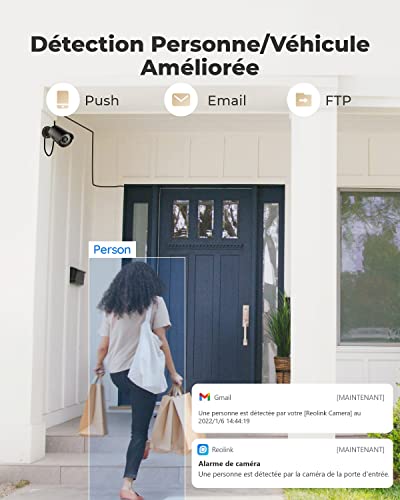 Caméra de Surveillance Extérieure Reolink 5MP avec Détection IR - Geekodrome: Boutique d'accessoires geek Caméra de Surveillance Extérieure Reolink 5MP avec Détection IR – Image 3