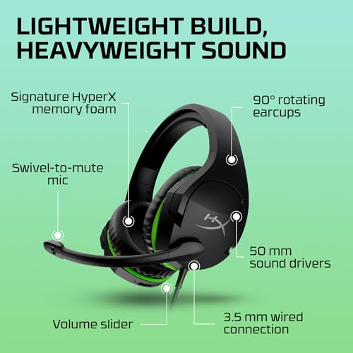 Casque-micro de jeu HyperX CloudX Stinger Core - Geekodrome: Boutique d'accessoires geek Casque-micro de jeu HyperX CloudX Stinger Core – Image 7