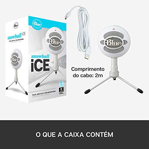 Microphone Blue Snowball iCE USB pour Enregistrement et Streaming - Geekodrome: Boutique d'accessoires geek Microphone Blue Snowball iCE USB pour Enregistrement et Streaming – Image 9