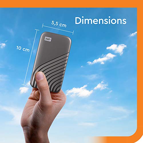 Disque SSD Externe WD My Passport 500 Go, Vitesses Élevées - Geekodrome: Boutique d'accessoires geek Disque SSD Externe WD My Passport 500 Go, Vitesses Élevées – Image 3