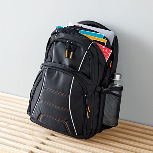 Sac à dos Amazon Basics pour ordinateur 17 pouces, noir - Geekodrome: Boutique d'accessoires geek Sac à dos Amazon Basics pour ordinateur 17 pouces, noir – Image 6