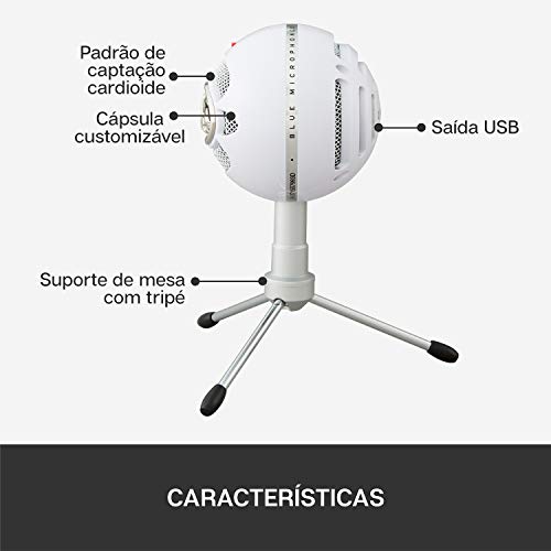 Microphone Blue Snowball iCE USB pour Enregistrement et Streaming - Geekodrome: Boutique d'accessoires geek Microphone Blue Snowball iCE USB pour Enregistrement et Streaming – Image 6