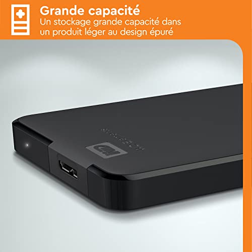 Disque dur externe WD 2 To Elements USB 3.0, formaté Windows - Geekodrome: Boutique d'accessoires geek Disque dur externe WD 2 To Elements USB 3.0, formaté Windows – Image 4