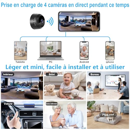 Caméra Espion Discrète 1080P WiFi pour Intérieur et Extérieur - Geekodrome: Boutique d'accessoires geek Caméra Espion Discrète 1080P WiFi pour Intérieur et Extérieur – Image 3