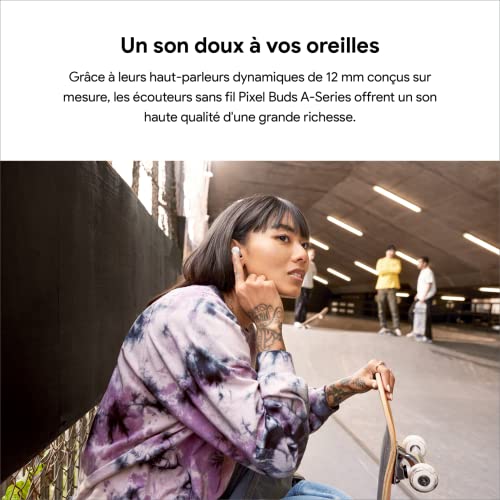 Google Pixel Buds A-Series : Écouteurs sans fil en Olive - Geekodrome: Boutique d'accessoires geek Google Pixel Buds A-Series : Écouteurs sans fil en Olive – Image 7