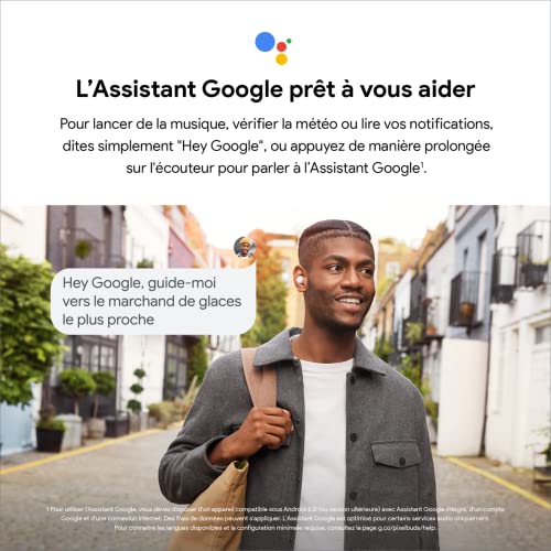 Google Pixel Buds A-Series : Écouteurs sans fil en Olive - Geekodrome: Boutique d'accessoires geek Google Pixel Buds A-Series : Écouteurs sans fil en Olive – Image 6