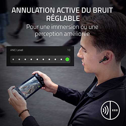 Casque Razer Hammerhead Pro HyperSpeed - Écouteurs de Jeu Sans Fil - Geekodrome: Boutique d'accessoires geek Casque Razer Hammerhead Pro HyperSpeed - Écouteurs de Jeu Sans Fil – Image 5