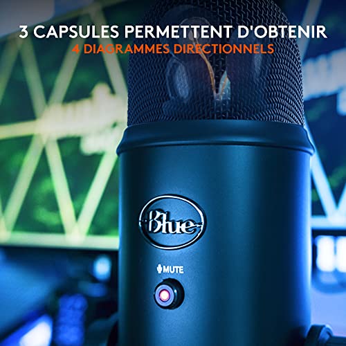 Micro USB Blue Yeti : Enregistrement, Streaming, Gaming et Podcast - Geekodrome: Boutique d'accessoires geek Micro USB Blue Yeti : Enregistrement, Streaming, Gaming et Podcast – Image 4