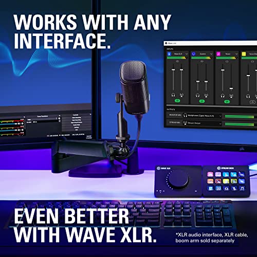 Elgato Wave DX : Microphone dynamique XLR pour podcast et streaming - Geekodrome: Boutique d'accessoires geek Elgato Wave DX : Microphone dynamique XLR pour podcast et streaming – Image 6