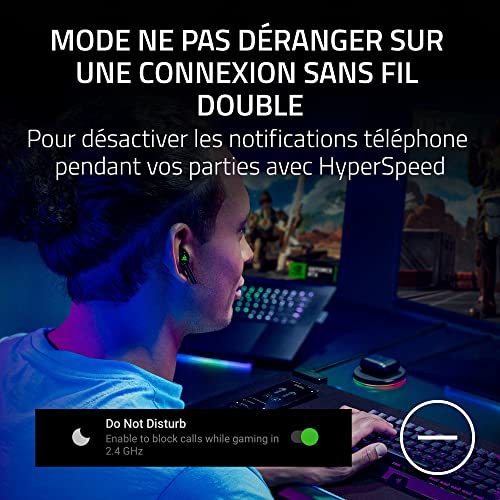 Casque Razer Hammerhead Pro HyperSpeed - Écouteurs de Jeu Sans Fil - Geekodrome: Boutique d'accessoires geek Casque Razer Hammerhead Pro HyperSpeed - Écouteurs de Jeu Sans Fil – Image 7