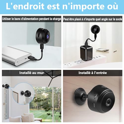 Caméra Espion Discrète 1080P WiFi pour Intérieur et Extérieur - Geekodrome: Boutique d'accessoires geek Caméra Espion Discrète 1080P WiFi pour Intérieur et Extérieur – Image 5