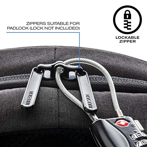 Sac à Dos Antivol USB Bobby Hero Bleu Foncé Unisexe - Geekodrome: Boutique d'accessoires geek Sac à Dos Antivol USB Bobby Hero Bleu Foncé Unisexe – Image 6