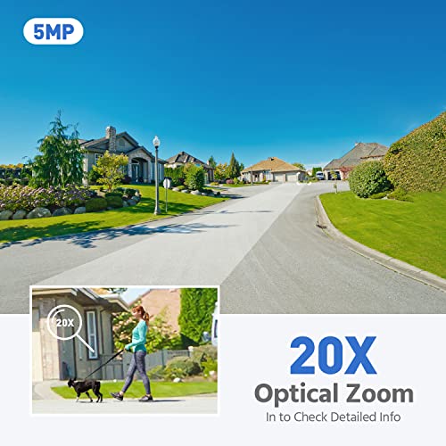Caméra de Surveillance Extérieure ANNKE 5MP avec Zoom 20X - Geekodrome: Boutique d'accessoires geek Caméra de Surveillance Extérieure ANNKE 5MP avec Zoom 20X – Image 3