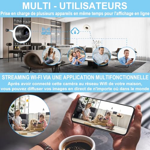 Caméra Espion Discrète 1080P WiFi pour Intérieur et Extérieur - Geekodrome: Boutique d'accessoires geek Caméra Espion Discrète 1080P WiFi pour Intérieur et Extérieur – Image 2