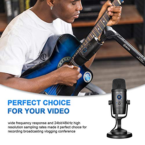 Microphone USB BOYA BY-PM500 : Idéal pour Ordinateur et Jeux - Geekodrome: Boutique d'accessoires geek Microphone USB BOYA BY-PM500 : Idéal pour Ordinateur et Jeux – Image 5