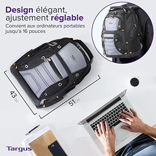 Sac à dos en polyester Targus pour ordinateur 16 Sac à dos en polyester Targus pour ordinateur 16