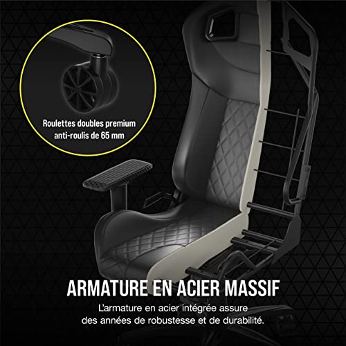 Fauteuil Gaming Corsair T1 RACE 2023 : Confort et Performance - Geekodrome: Boutique d'accessoires geek Fauteuil Gaming Corsair T1 RACE 2023 : Confort et Performance – Image 5