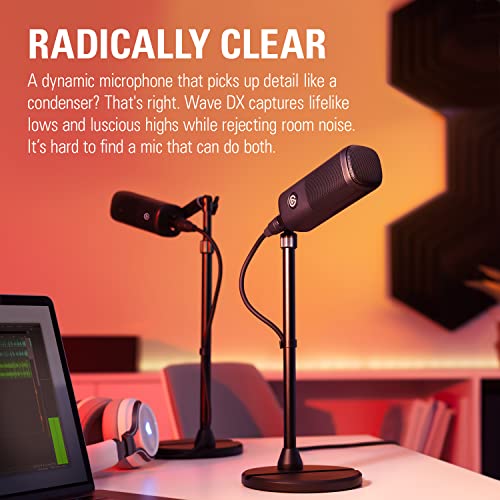 Elgato Wave DX : Microphone dynamique XLR pour podcast et streaming - Geekodrome: Boutique d'accessoires geek Elgato Wave DX : Microphone dynamique XLR pour podcast et streaming – Image 7