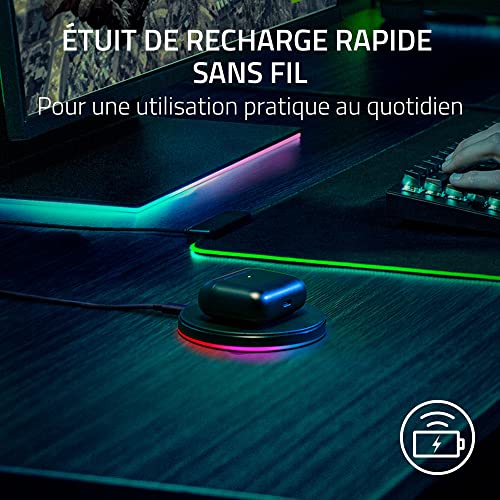 Casque Razer Hammerhead Pro HyperSpeed - Écouteurs de Jeu Sans Fil - Geekodrome: Boutique d'accessoires geek Casque Razer Hammerhead Pro HyperSpeed - Écouteurs de Jeu Sans Fil – Image 6