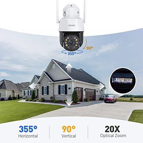 Caméra de Surveillance Extérieure ANNKE 5MP avec Zoom 20X - Geekodrome: Boutique d'accessoires geek Caméra de Surveillance Extérieure ANNKE 5MP avec Zoom 20X – Image 2